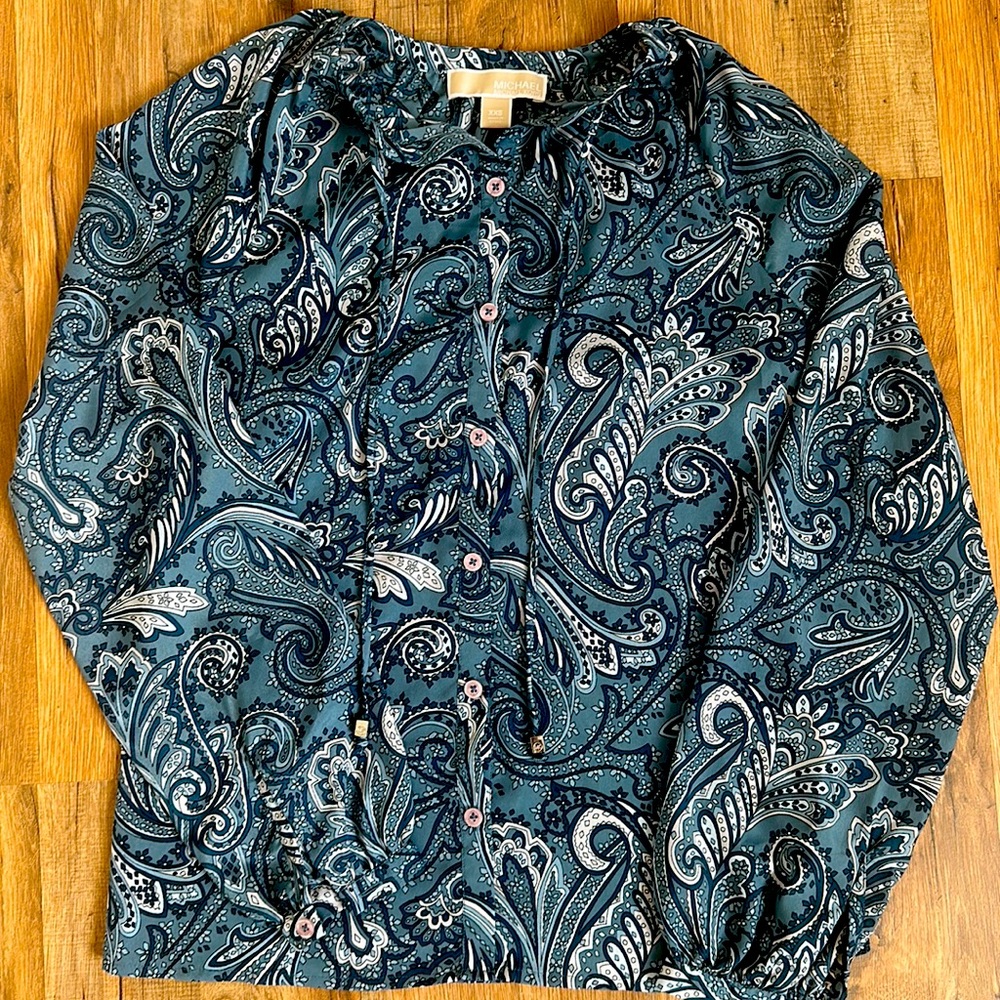 Michael Kors Paisley Blouse
